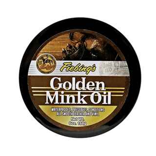 Picture of MINK OIL PASTE GOLDEN Fiebings - 6oz/168g