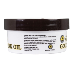 Picture of MINK OIL PASTE GOLDEN Fiebings - 6oz/168g