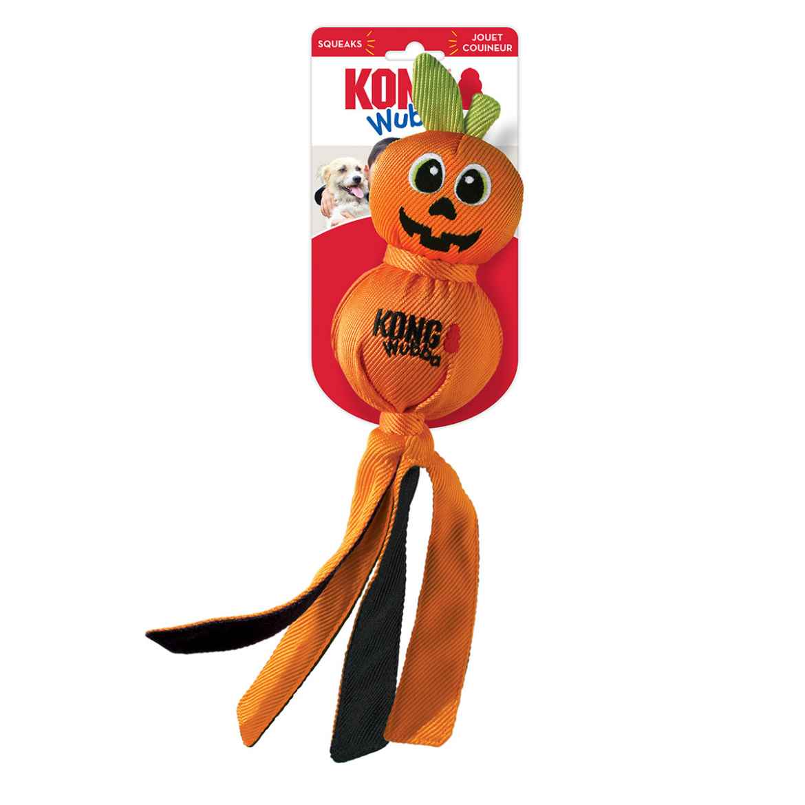 Picture of HALLOWEEN TOY CANINE WUBBA BALLISTIC BAT- Large