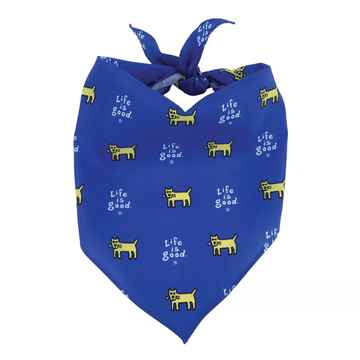 Picture of BANADANA LIFE IS GOOD ROYAL BLUE - 30in(d)