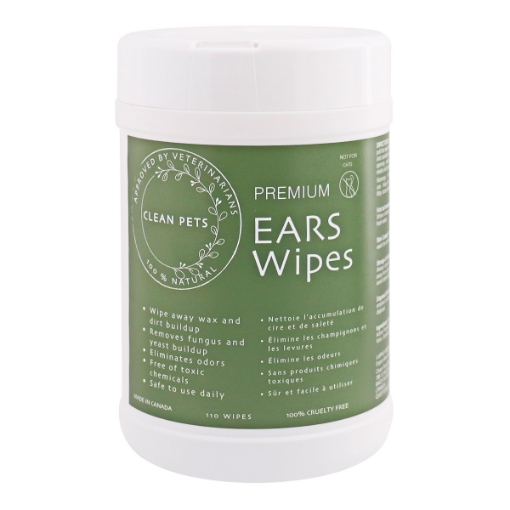 Picture of PREMIUM NATURAL EAR WIPES Canine - 110's