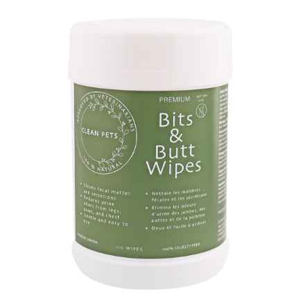 Picture of PREMIUM NATURAL BITS and BUTT WIPES Canine - 110/cannister