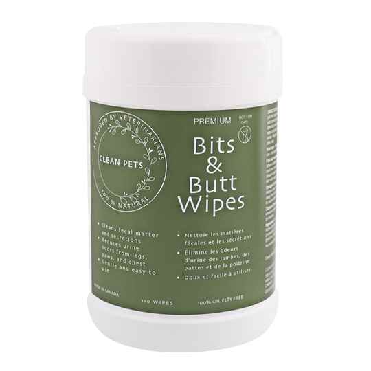 Picture of PREMIUM NATURAL BITS and BUTT WIPES Canine - 110's