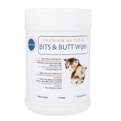 Picture of PREMIUM NATURAL BITS and BUTT WIPES Feline - 110/cannister