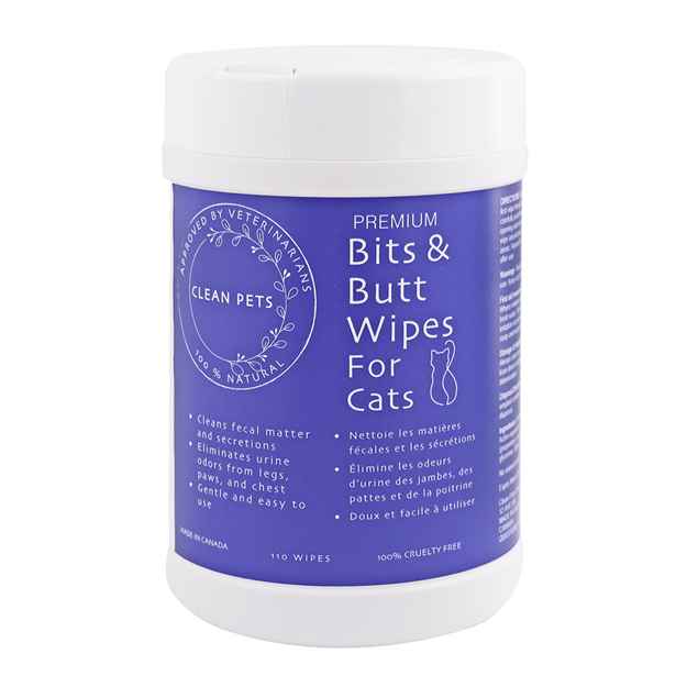 Picture of PREMIUM NATURAL BITS and BUTT WIPES Feline - 110/cannister