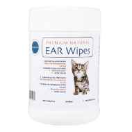 Picture of PREMIUM NATURAL EAR WIPES Feline - 110/canister