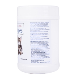 Picture of PREMIUM NATURAL EAR WIPES Feline - 110/cannister