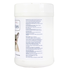 Picture of PREMIUM NATURAL DENTAL WIPES Feline - 110/cannister