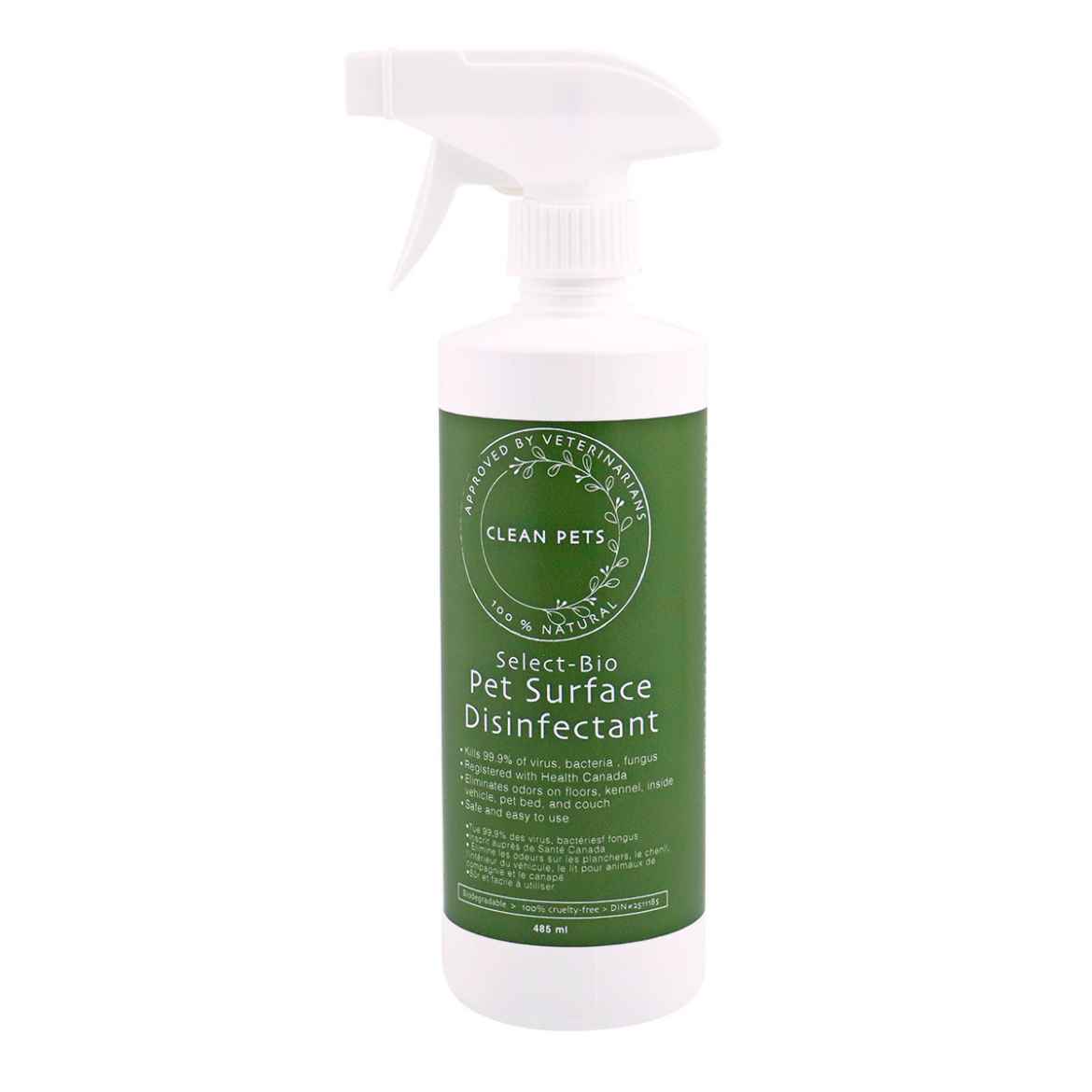 Picture of PREMIUM SELECT BIO DISINFECTANT PET SPRAY- 485ml