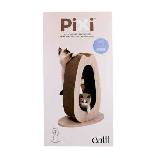 Picture of TOY CAT CATIT PIXI SCRATCHER Tall - 18in x 9in x 22in 