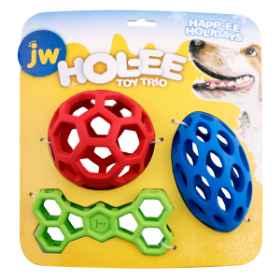 Show details for XMAS HOLIDAY CANINE JW HOL-EE TRIO PACK - 3/pk Picture of XMAS HOLIDAY CANINE JW HOL-EE TRIO PACK - 3/pk