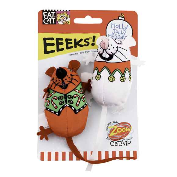 Picture of XMAS HOLIDAY FELINE FATCAT HOLIDAY EEEKS - 2/pk