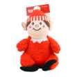 Picture of XMAS HOLIDAY CANINE ZIPPYPAWS CHEEKY CHUMZ - Red Elf 