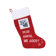 Picture of XMAS HOLIDAY PICTURE FRAME STOCKING "Dear Santa, We Good?" - 18in