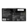 Picture of GLOVES EXAM AURELIA NITRILE ABSOLUTE BLACK MEDIUM - 100s