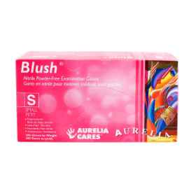 Show details for GLOVES EXAM AURELIA NITRILE BLUSH PINK Small - 200/box Picture of GLOVES EXAM AURELIA NITRILE BLUSH PINK Small - 200/box