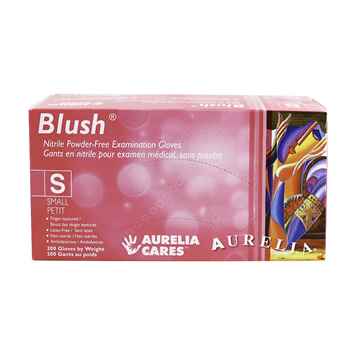 Picture of GLOVES EXAM AURELIA NITRILE BLUSH PINK SMALL - 200s