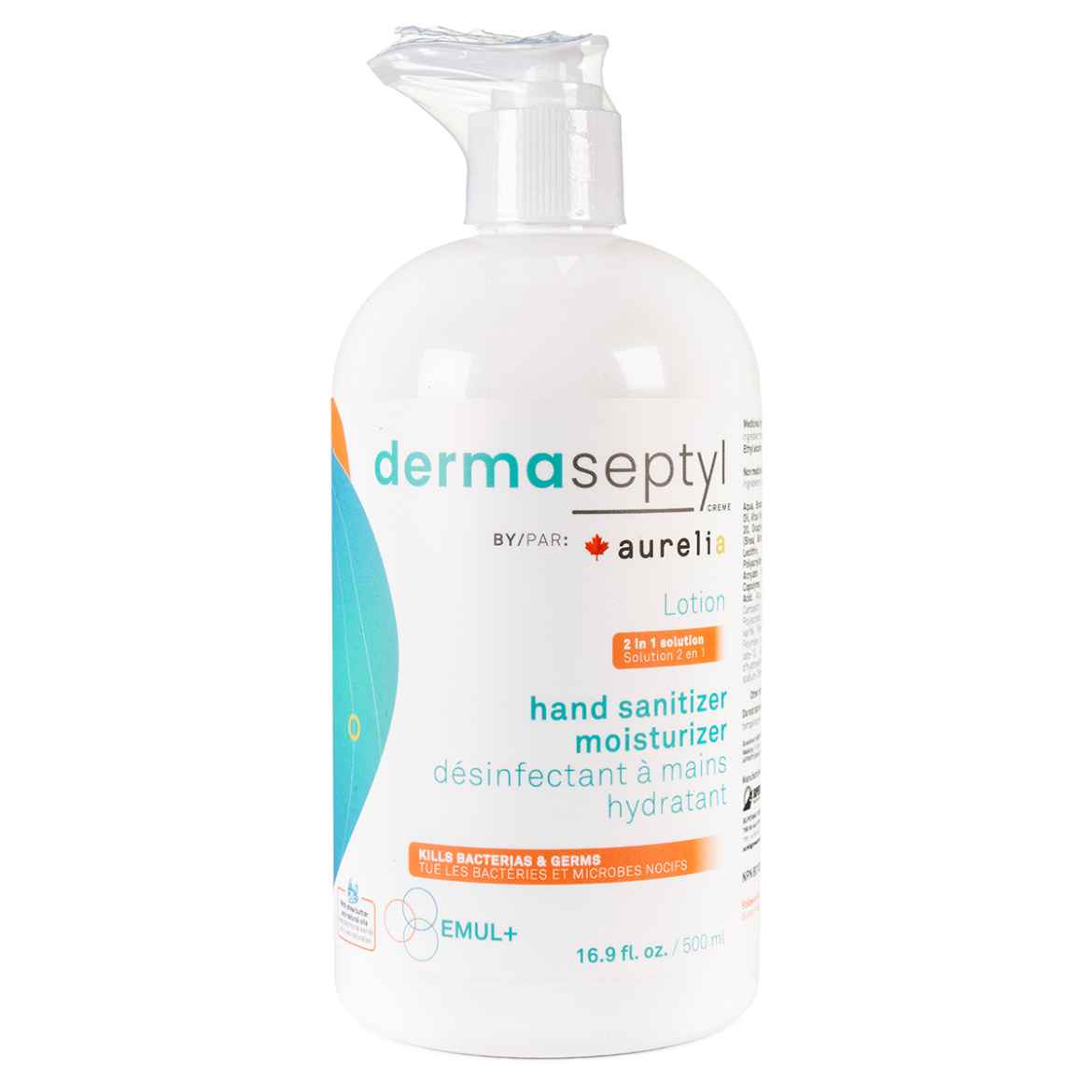 Picture of DERMASEPTYL HAND SANITIZER & MOISTURIZER - 16.9oz/500ml