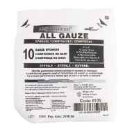 Picture of GAUZE SPONGE STERILE 16ply 4 X 4in XRAY DECTECTABLE - 10s