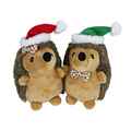 Picture of XMAS HOLIDAY CANINE MULTIPET HEDGEHOG with BOWTIE/HAT - 7in