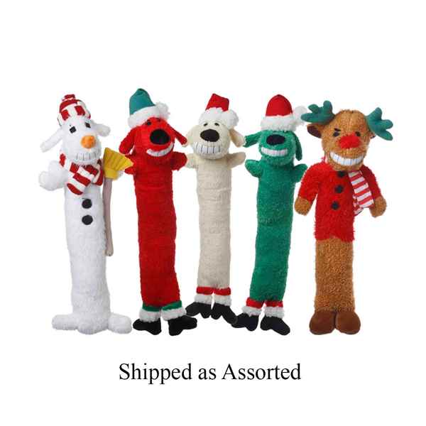 Picture of XMAS HOLIDAY CANINE MULTIPET CHRISTMAS LOOFA Assorted - 18in 