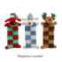 Picture of XMAS HOLIDAY CANINE MULTIPET CHRISTMAS LOOFA SQUEAKER MAT Assorted - 12in