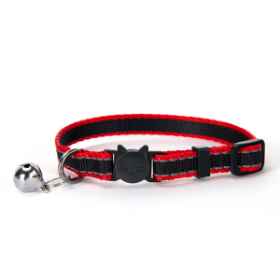 Show details for COLLAR FELINE SIMON'S NYLON SNAG FREE BREAKAWAY Adjustable - Reflective Red Picture of COLLAR FELINE SIMON'S NYLON SNAG FREE BREAKAWAY Adjustable - Reflective Red