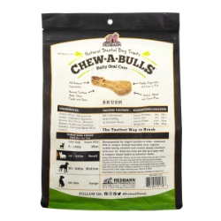 Picture of TREAT CANINE REDBARN CHEW-A-BULLS BRUSH Small - 24/pk