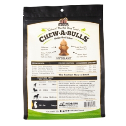 Picture of TREAT CANINE REDBARN CHEW-A-BULLS HYDRANT Large - 6/pk