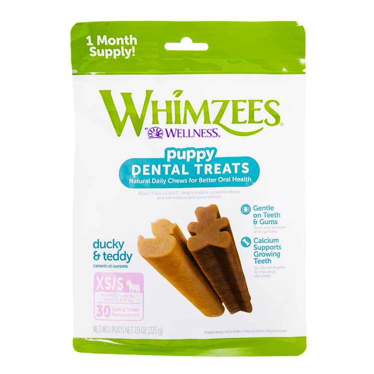 Picture of TREAT CANINE Whimzees Dental Puppy Stixs Daily X Small/Small Breed - 30/pk
