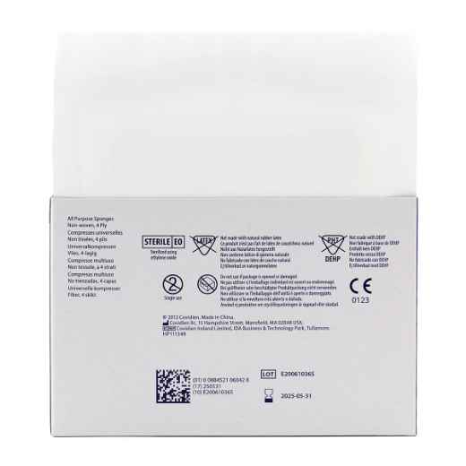 Picture of GAUZE SPONGE CURITY STERILE  4ply 4in x 4in - 50s