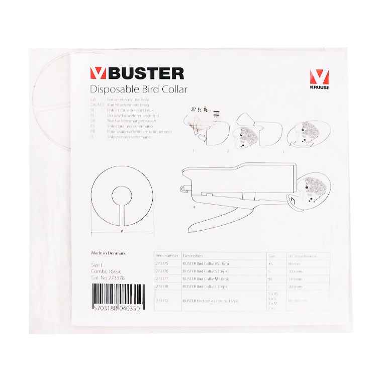 Picture of BUSTER BIRD COLLAR 20cm (273378) - 10/pk