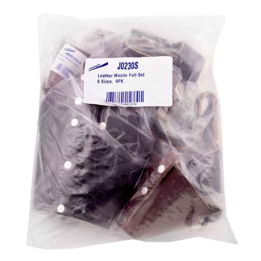 Picture of MUZZLE LEATHER Set of 6 Sizes (J0230S) - 6/set