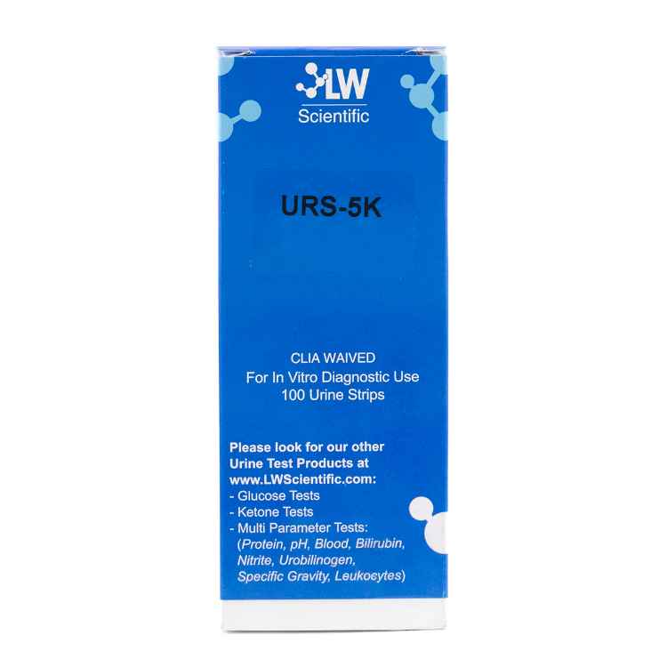Picture of URINE 5 - PARAMETER TEST STRIPS (J0630V) - 100s(so)