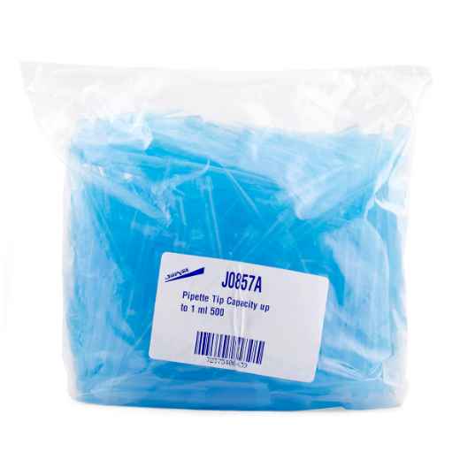Picture of PIPETTE TIPS 1ml (J0857A) - 500/pk