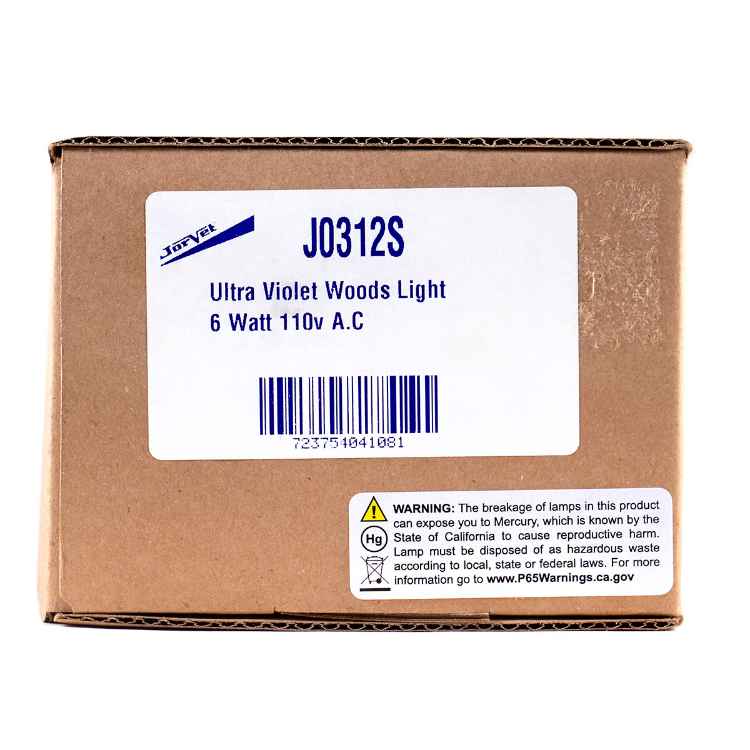 Picture of WOODS LIGHT ULTRAVIOLET (0312S) 6 watt - 15in x 3 - 2/10in x 2.5in