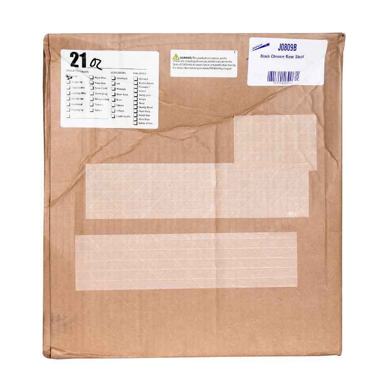 Picture of STOOL BLACK w / CHROME BASE (J0809B)