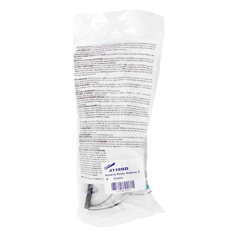 Picture of SAFETY GLASSES Reading (J1189D) - 2.0 diopter