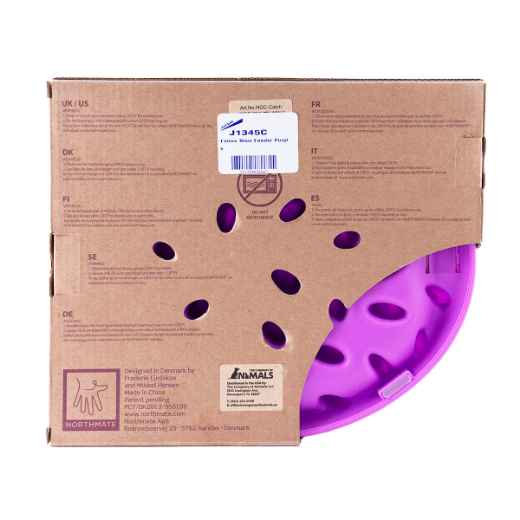 Picture of FELINE CATCH INTERACTIVE Slow Feeder - Purple