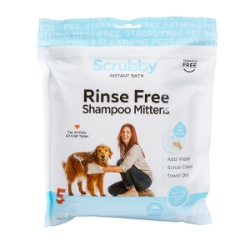 Picture of SCRUBBY RINSE FREE SHAMPOO MITTENS Bulk Pack (J1449b) - 25/pk