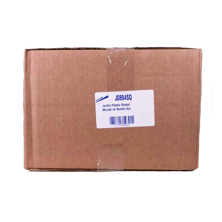 Picture of MUZZLE PLASTIC BASKET CANINE Jorvet Quick Release Buckle (J0884SQ) - Set of 10