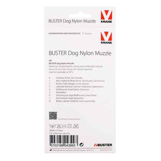 Picture of MUZZLE BUSTER Nylon Canine - Size 1