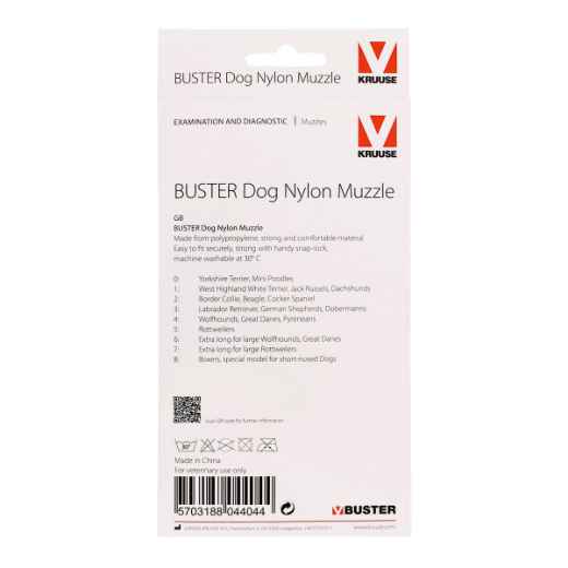 Picture of MUZZLE BUSTER Nylon Canine - Size 5