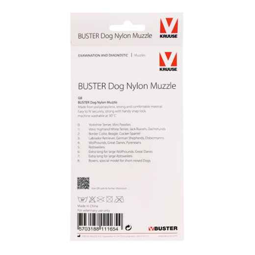 Picture of MUZZLE BUSTER Nylon Canine 5 XL- Size 7