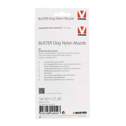 Picture of MUZZLE BUSTER Nylon Canine - Size 8