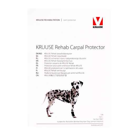 Picture of REHAB DOG CARPAL JOINT PROTECTOR Kruuse - Large