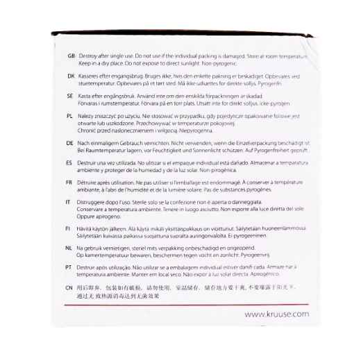 Picture of SYRINGE Kruuse Disposable 2/3cc Luer Slip Tip - 100's