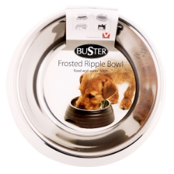 Picture of Bowl Buster 2-In-1 Melamine Frosted Ripple Matte White - 350ml