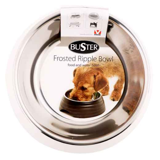 Picture of BOWL BUSTER 2-IN-1 MELAMINE Frosted Ripple Matte White - 350ml