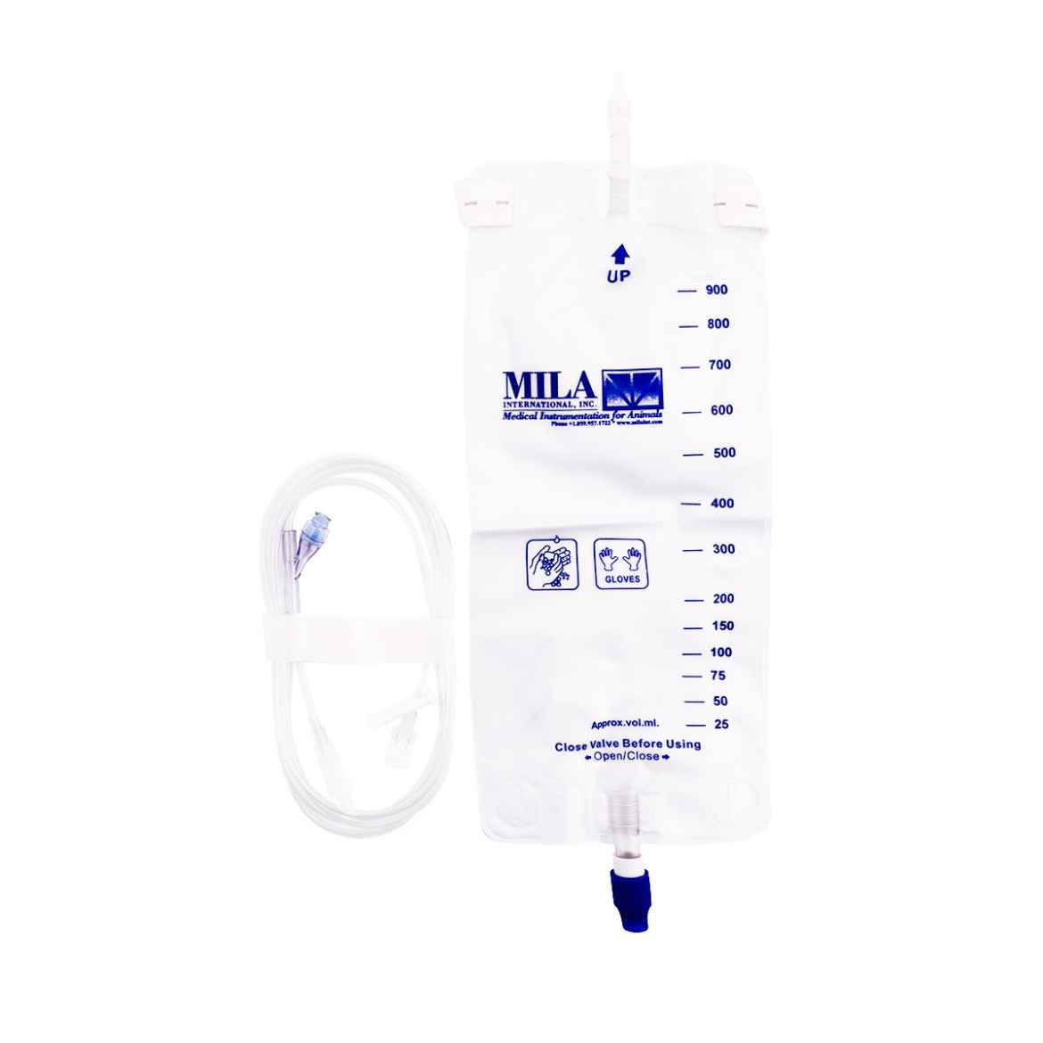 Picture of MILA CLOSED SYS URINE COLLECTION KIT 1000cc - 72in (180cm)